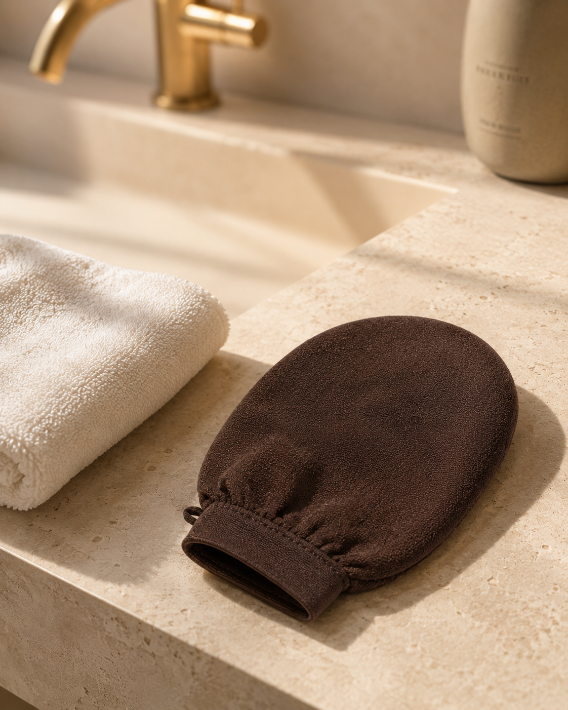 The Veilé Exfoliating Mitt
